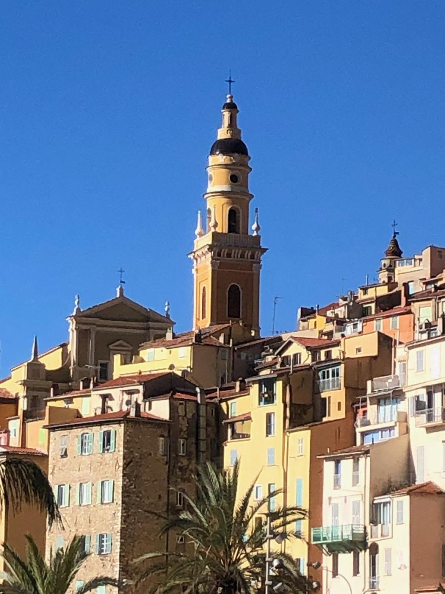Welcome In The Cozy Blue Nest Pedestrian Menton Exteriér fotografie